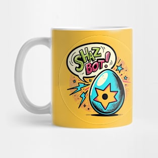 Cosmic Greetings - Shazbot Egg Tee Mug